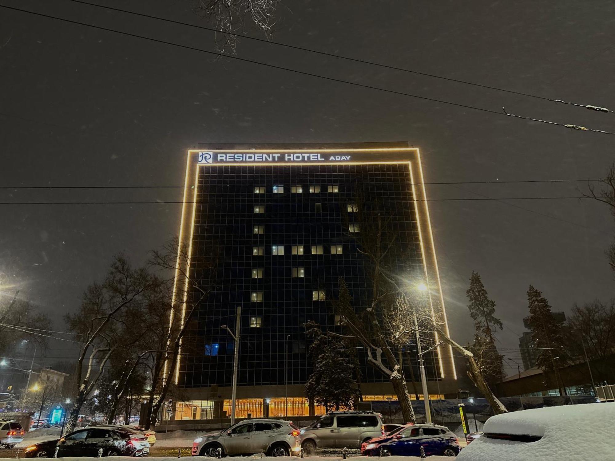 Resident Hotel Abay Almaty Exterior foto